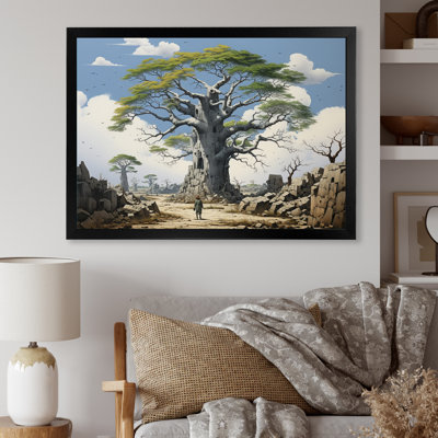 Baobab The Guardians I, reproduction d'art sur toile