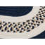 Tapis bleu marine intérieur / extérieur tressé à la main Bloxom-2120136025