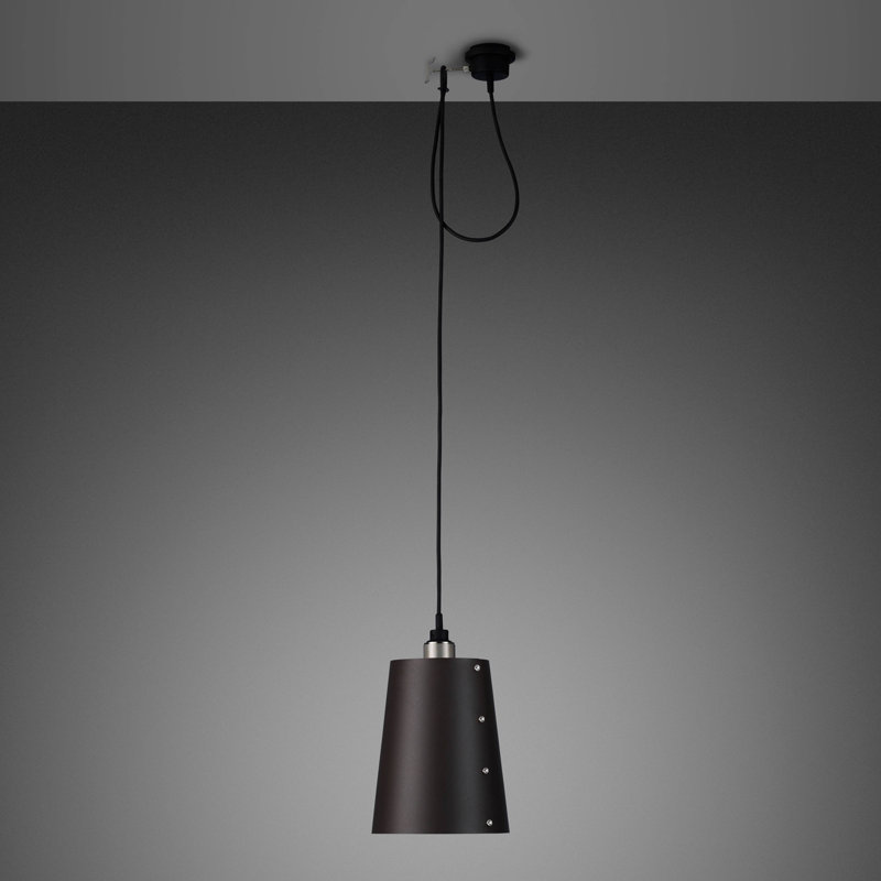 1 - Light Pendant, Stainless Steel, Graphite