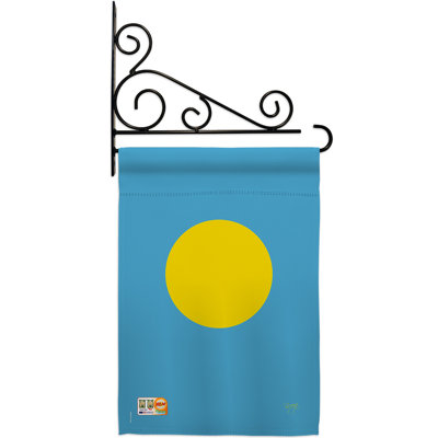 Double Sided 18.5'' H x 13'' W Polyester Flag Set
