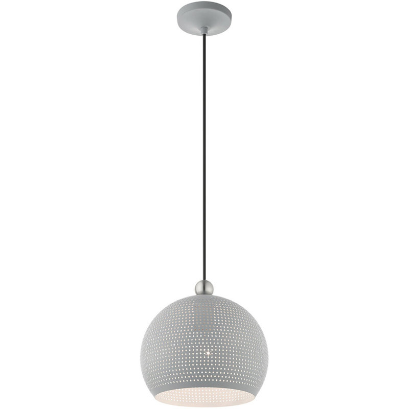 Luminaire suspendu en dome à 1 lumière