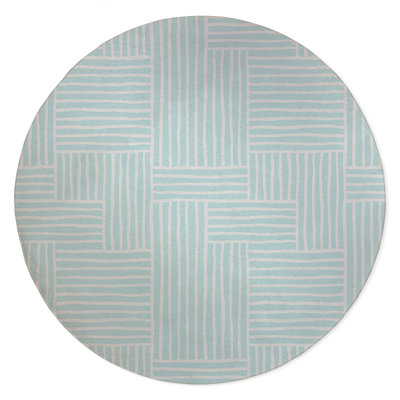 Grid Puz Non-Slip Outdoor Rug