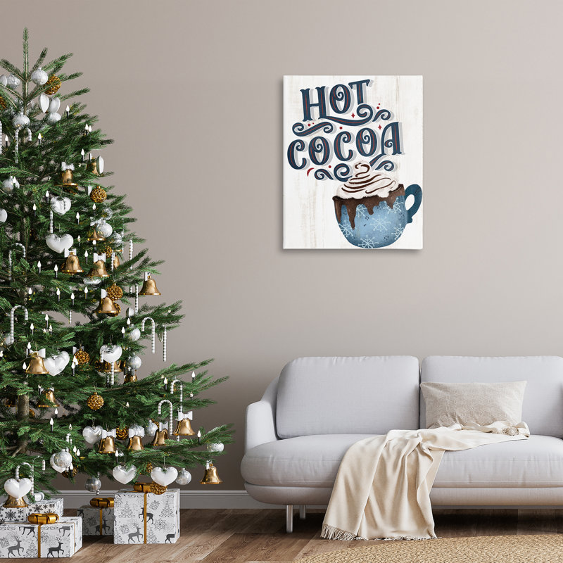 Toile de cacao chaud rustique chaud, design par Kim Allen, H 40 po x l 30 po