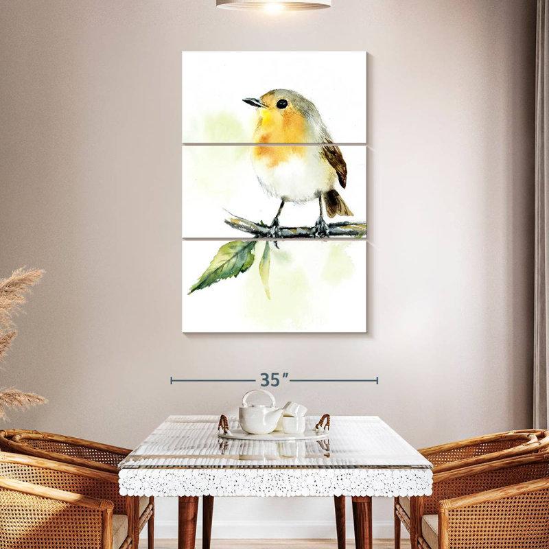 Brampt Robin Songbird, 50" H x 32" W