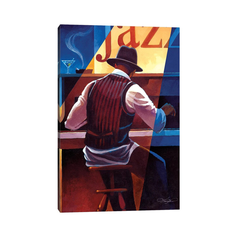 Ragtime by Keith Mallett - Print on Canvas, Wrapped Canvas, 101.6 cm H x 66.04 cm W x 1.91 cm D