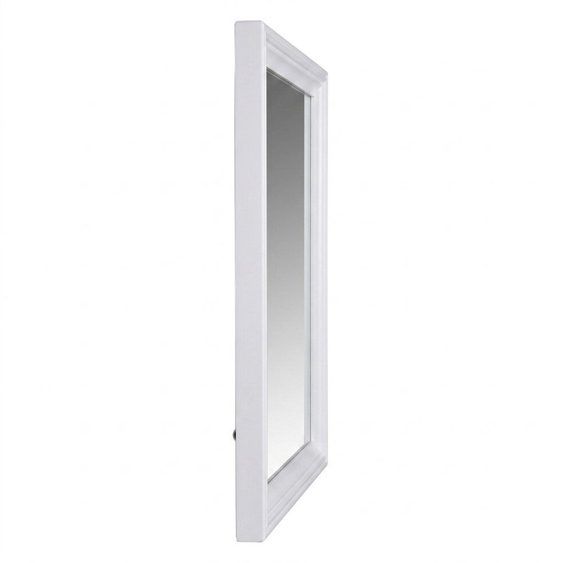 Silynne X P 33,5 po Miroir H, Blanc