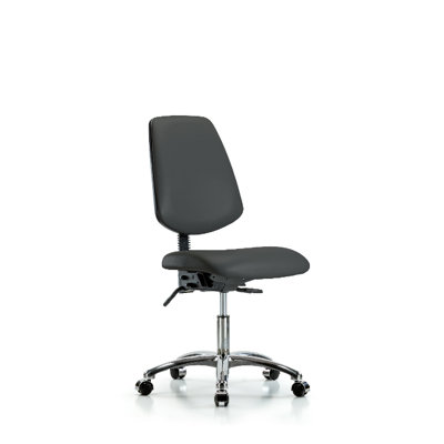 Chaise de travail en vinyle Rebecca