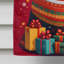Drapeau de maison de Noël en polyester double face H 40 po x l 28 po