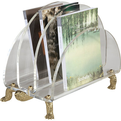 Tortoise Free Standing Magazine Rack