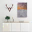 Alone In The Desert - Wrapped Canvas Painting-56644334