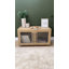 Armoire de rangement modulaire avec portes en verre trempé Annamaria-1031103598
