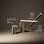 Composed Deck-Mount Bath Faucet With Handshower-2049876238