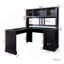 Bureau d'ordinateur avec huche et rangement Aden Home Office-1154940689