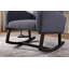 Chaise berçante Sharnae