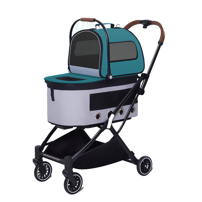 Poussette pliable pour animaux