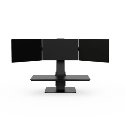 Quickstand Eco Triple Monitor Stand In White