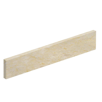 Cultured Marble 22-in Left-Hand Side Splash