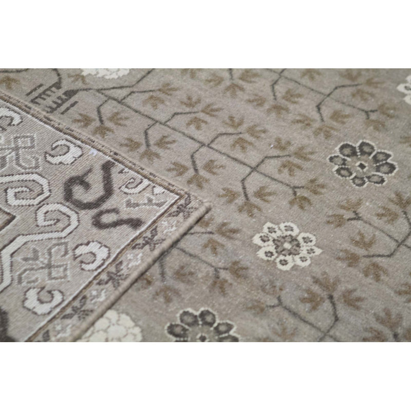 Tapis chameau noué à la main de haute qualité