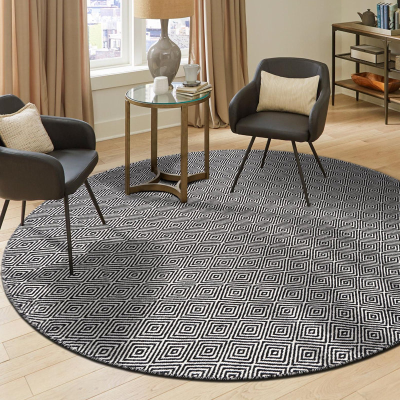 Tapis en laine Traetyn, Rond 10 pi
