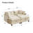 Schmucker Modular Sleeper Sectional Sofa, Oversized Cloud Couch With Ottoman-960409174-960127837