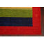 Tapis oriental abstrait abstrait Gabbeh 6 x 8