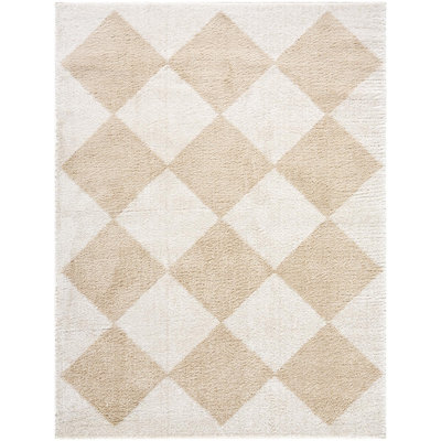 Zuhur Washable Geometric Indoor Rug