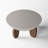 Curva Round Coffee Table With Wood Legs-1033277260