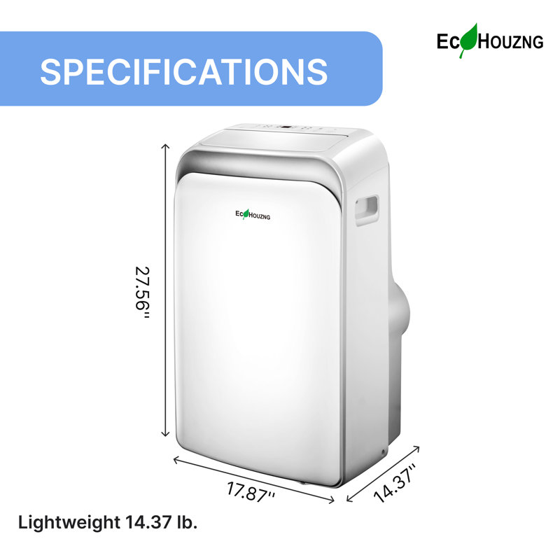 Climatiseur portatif 12 000 BTU avec télécommande