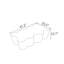 Table basse en métal de style italien-667532993