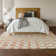 Premium Machine Washable Prisco Peach Rug