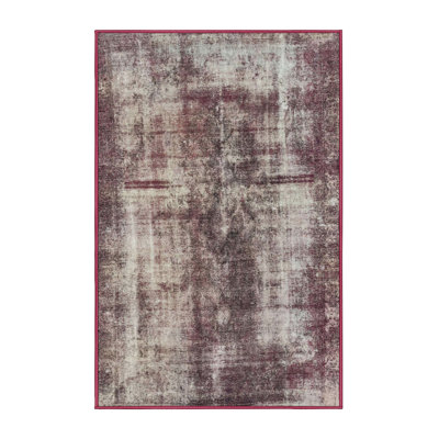Tapis décoratif multicolore à motif abstrait