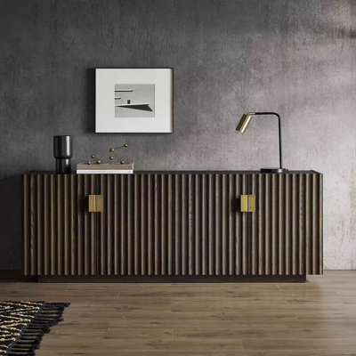 Nordic style minimalist and luxurious sideboard