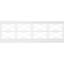 Panneaux muraux blancs 94,5 "(paquet de 4)-69958224