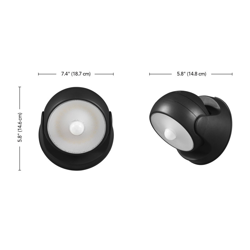 Projecteur d'extérieur à DEL avec détecteur de mouvement