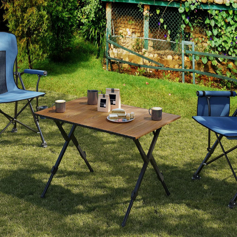 Calianno Rectangular Outdoor Camping Table , 60cm cm W 92cm cm D