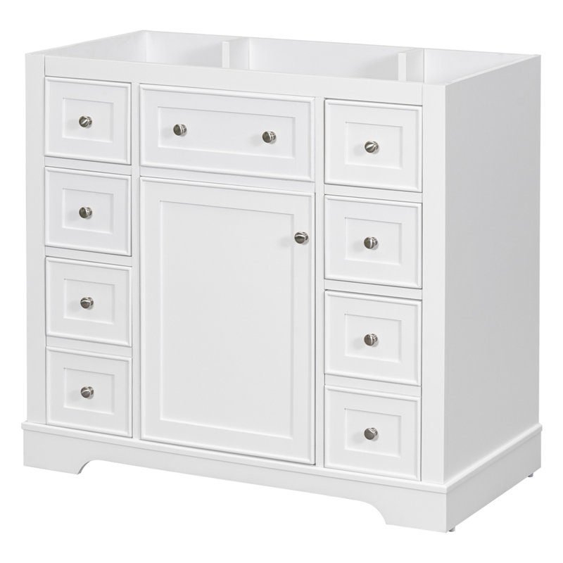 Base de meuble-lavabo simple 35,6 po seulement