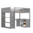 Rondae Kids Full Loft Bed-851556429