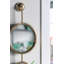 2 miroirs circulaires pour la décoration murale, miroir mural contemporain unique pour le vestibule du salon