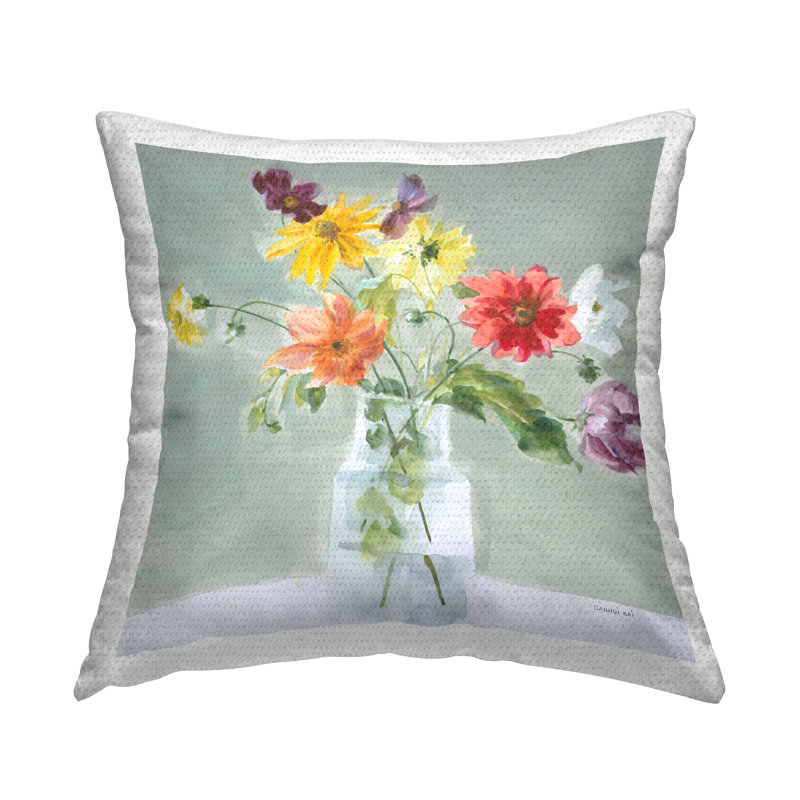 Coussin intérieur/extérieur Floral