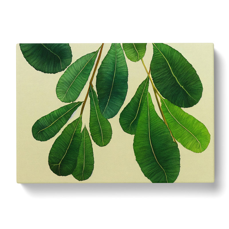 Pretty Leaves Vol.4 - Wrapped Canvas, 35cm H x 50cm W x 3cm D