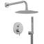  Système de douche à pression équilibrée, robinet de douche à pluie de 10 pouces avec valve brute-73468217-132487479