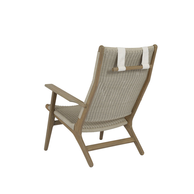 Coastal Teak Outdoor Teak Lounge Chair