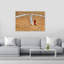 Reproduction d'art contemporain abstrait au soleil-697796876