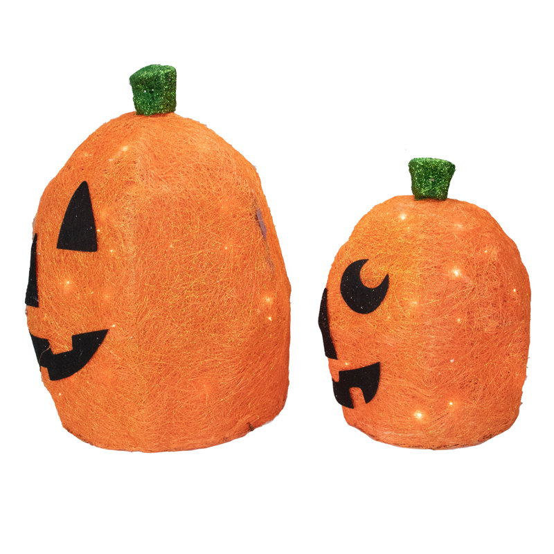 Décorations d'Halloween pour l'extérieur en orange