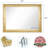 Colena Wood Flat Wall Mirror-386546862