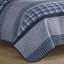 Courtepointe réversible en coton bleu marine Adelson de Nautica-15425094