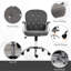 Chaise de bureau en molleton Teddy-1667101510