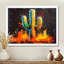 Décoration murale Pop Art Cactus au Nevada - Floral Cactus-1067971653-1067971661-1067971707