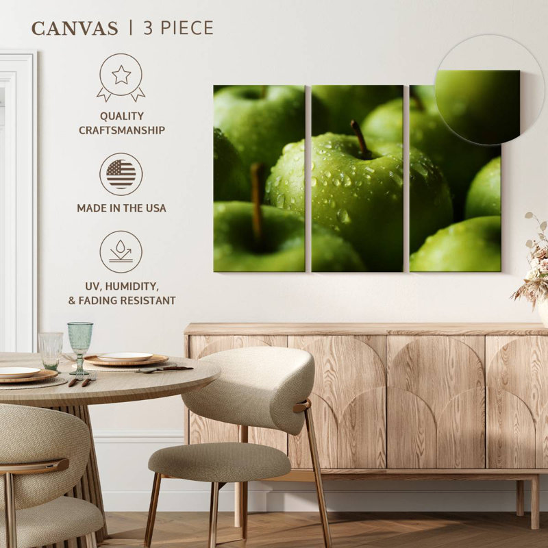 Yarlin Granny Smith Apples, 28" H x 45" W