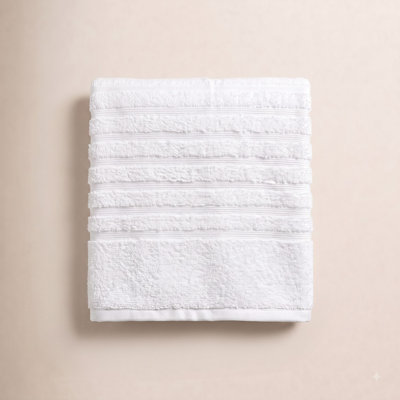 Zero-Twist Cotton Ribbed Hand Towels